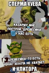 сперма хуева и клитора