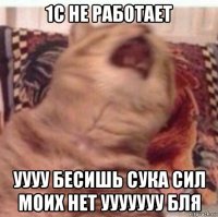 1с не работает уууу бесишь сука сил моих нет ууууууу бля
