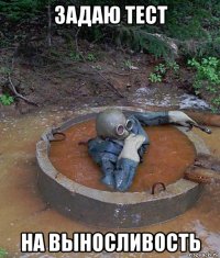 задаю тест на выносливость