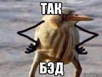 так бэд