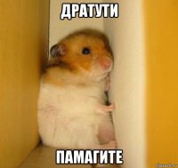 дратути памагите