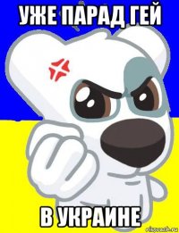 уже парад гей в украине