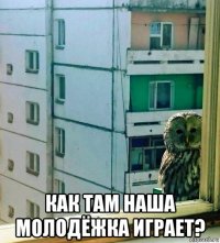  как там наша молодёжка играет?