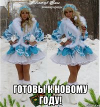  готовы к новому году!