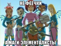не феечки а маги-элементалисты