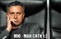  мю - ман сити 1:2