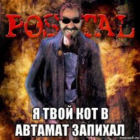  я твой кот в автамат запихал