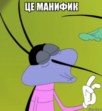 це манифик 