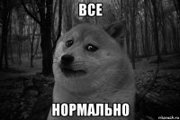 все нормально