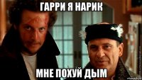 гарри я нарик мне похуй дым