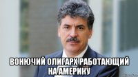  вонючий олигарх работающий на америку