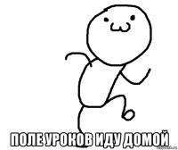  поле уроков иду домой