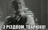  з різдвом, тварюко!