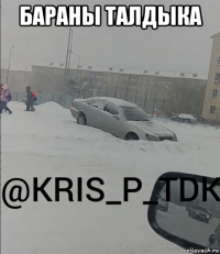 бараны талдыка 