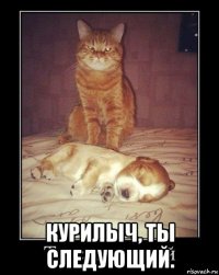  курилыч, ты следующий.