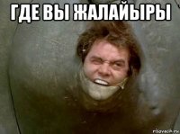 где вы жалайыры 