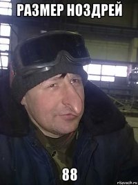 размер ноздрей 88