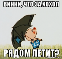винни, что за хохол рядом летит?