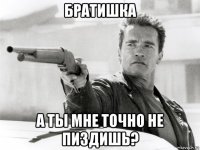 братишка а ты мне точно не пиздишь?