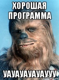 хорошая программа уауауауауаууу