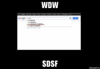 wdw sdsf
