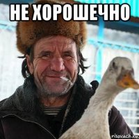 не хорошечно 