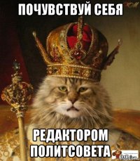 почувствуй себя редактором политсовета