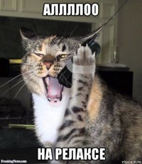 аллллоо на релаксе