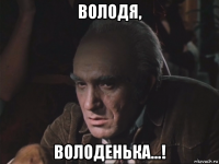 володя, володенька...!
