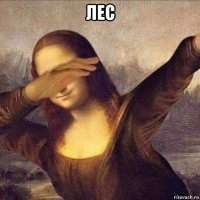 лес 