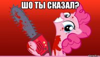 шо ты сказал? 