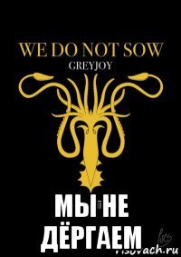  мы не дёргаем