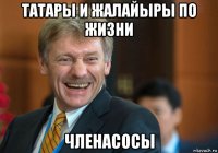 татары и жалайыры по жизни членасосы
