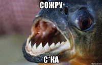 сожру с*ка