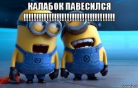 калабок павесился !!!!!!!!!!!!!!!!!!!!!!!!!!!!!!!!!!!! 
