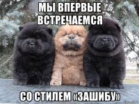 мы впервые встречаемся со стилем «зашибу»