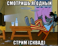 смотришь ягодный стрим (сквад)