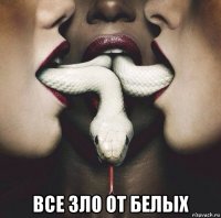 все зло от белых