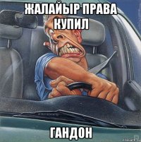 жалайыр права купил гандон