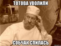 тотова уволили собчак спилась