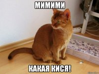мимими какая кися!