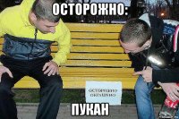 осторожно: пукан