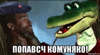  попавсч комуняко!