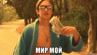  мир мой