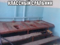 классный сральник 