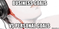 business goals vs personal goals
