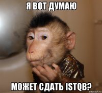 я вот думаю может сдать istqb?