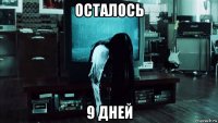 осталось 9 дней