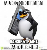 алло ето пожарная пажарьте мне картошъечки