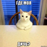 где моя дичь?